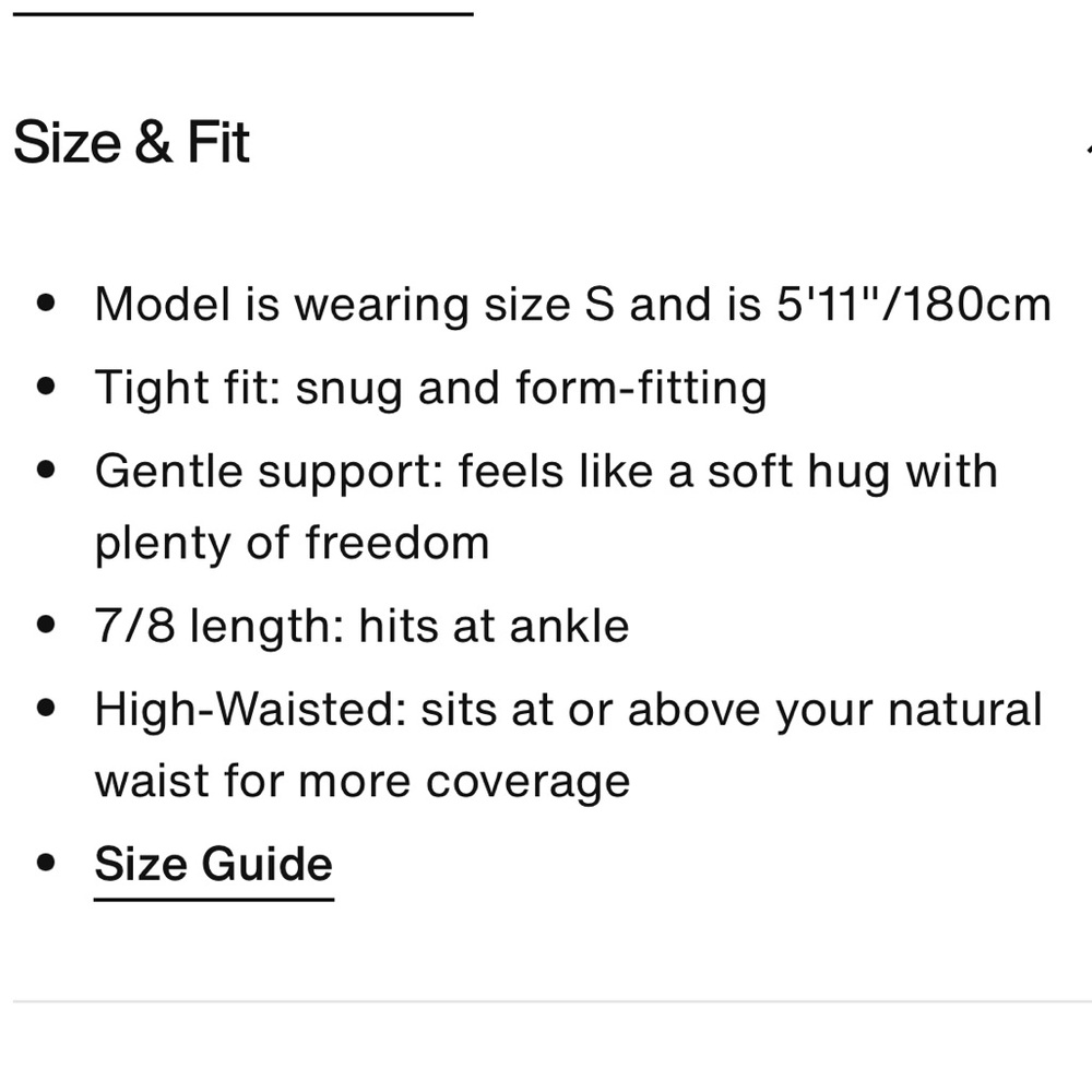 Nike One Dri-Fit High-Waisted 7/8 Printed Leggings Smoke Active Tights SM NWOT - Picture 7 of 12